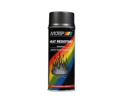 Motip Hittebestendige verf antraciet | 400 ml spuitbus / spray | nummer 04037