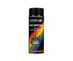 Motip Hittebestendige verf zwart | 400 ml spuitbus / spray | nummer 04031