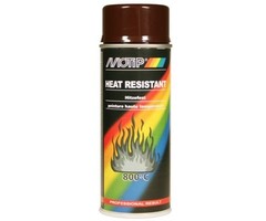 Motip Hittebestendige verf bruin | 400 ml spuitbus / spray | nummer 04034