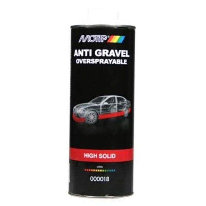 Motip Onderschroefbus undercoating anti steenslag wit high solid1000ML 0000181000ML 000018