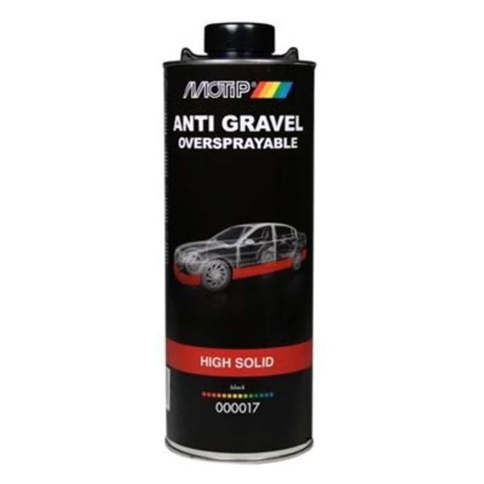 Motip Onderschroefbus undercoating anti steenslag zwart high solid 1000ml 000017