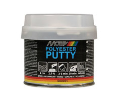 Motip Polyester plamuur  | blik 250 gram | 000051