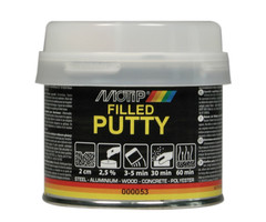 Motip Glasvezel plamuur gevuld | blik 250 gram | 000053