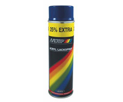 Motip Rallye blauw RAL 5010 |  500 ml spuitbus / spray | nummer 04106