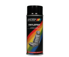 Motip Vinylspray zwart | 400 ml spuitbus / spray | nummer 04066