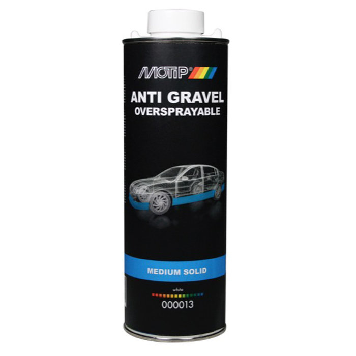 Motip Onderschroefbus undercoating ant steenslag wit medium solid1000ml 000013