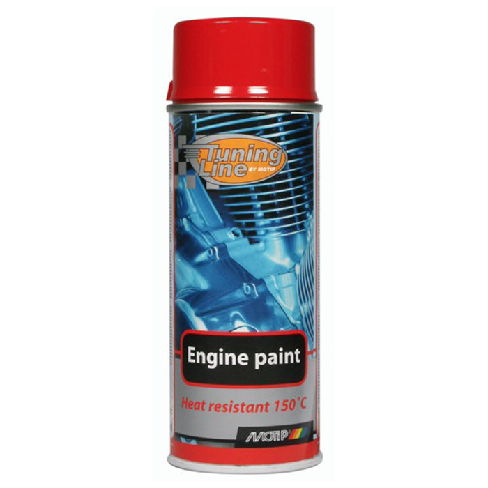 Motip Spuitbus motorverf Volvo rood 400ml 04091