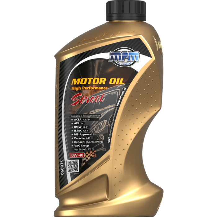 MPM 0W40 Motorolie High Performance Street | 1L | 06001S