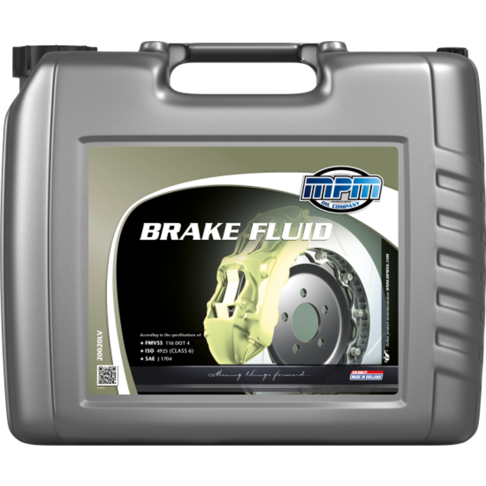 MPM Remvloeistof lage viscositeit Dot 4+ LV   |. 20 liter  |  20020LV