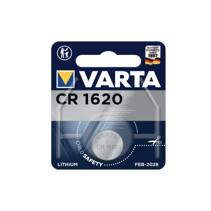 Varta batterijen KNOOPCEL BATTERIJ VARTA 3V CR1620