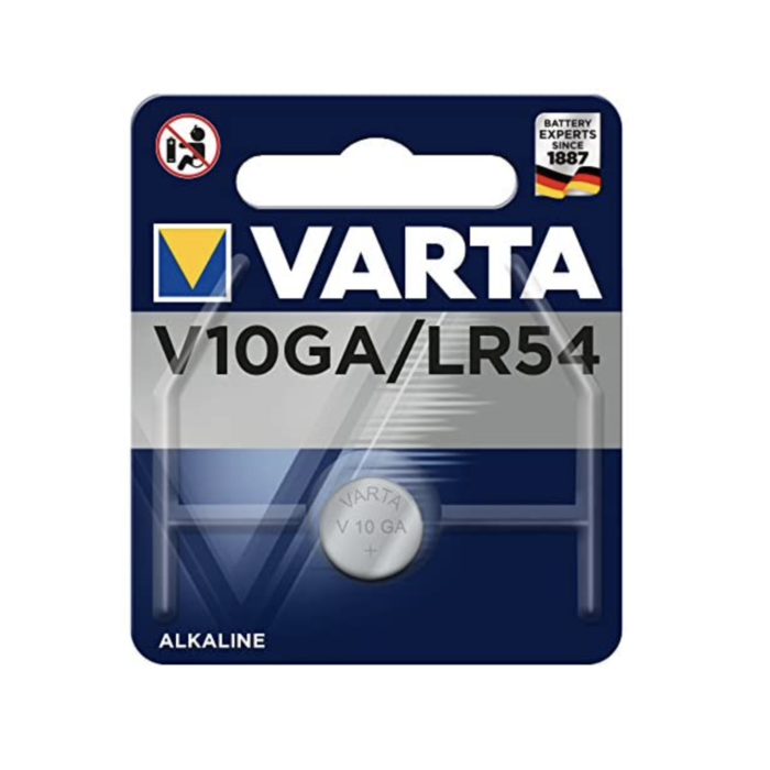 Varta batterijen KNOOPCEL BATTERIJ VARTA V10GA /LR54