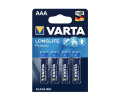 Varta batterijen VARTA LONGLIFE AAA / LR03 4ST