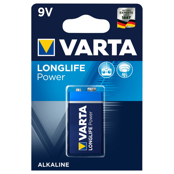 Varta batterijen VARTA 9V 6LR61