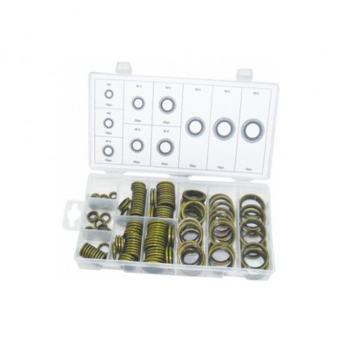 Weber Tools Assortiment Carterplugringen rubber 150 pcs FD-2241