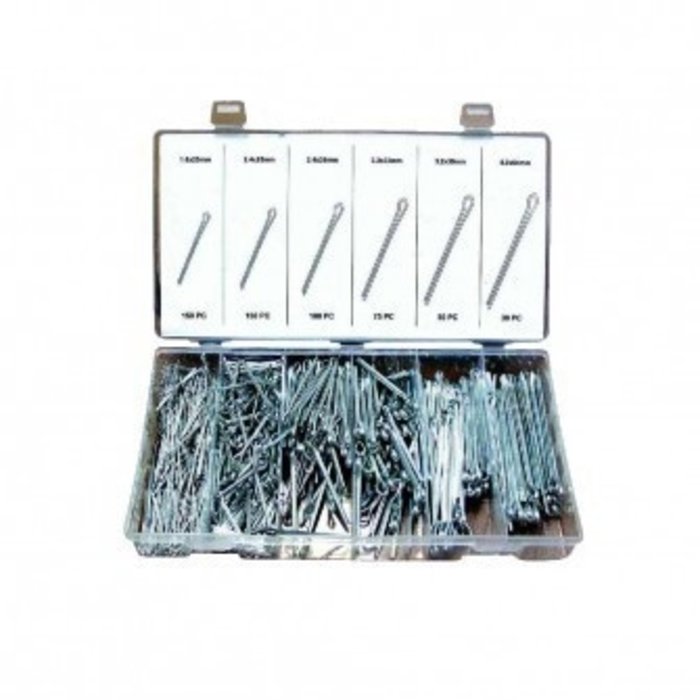 Weber Tools Assortiment Splitpennen 555 pcs FD-6008