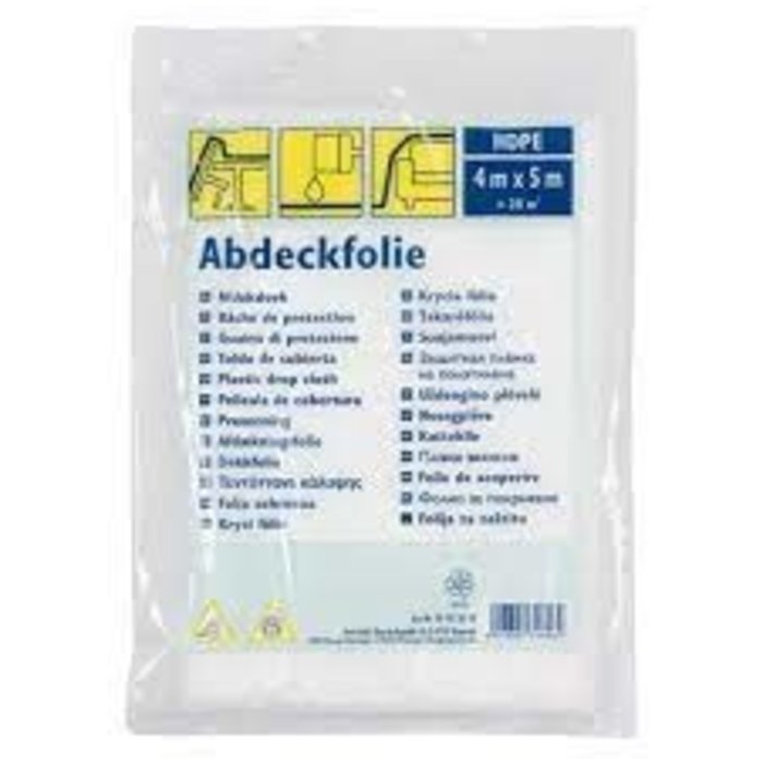 Color Expert AFDEKFOLIE DUN 4X5 METER