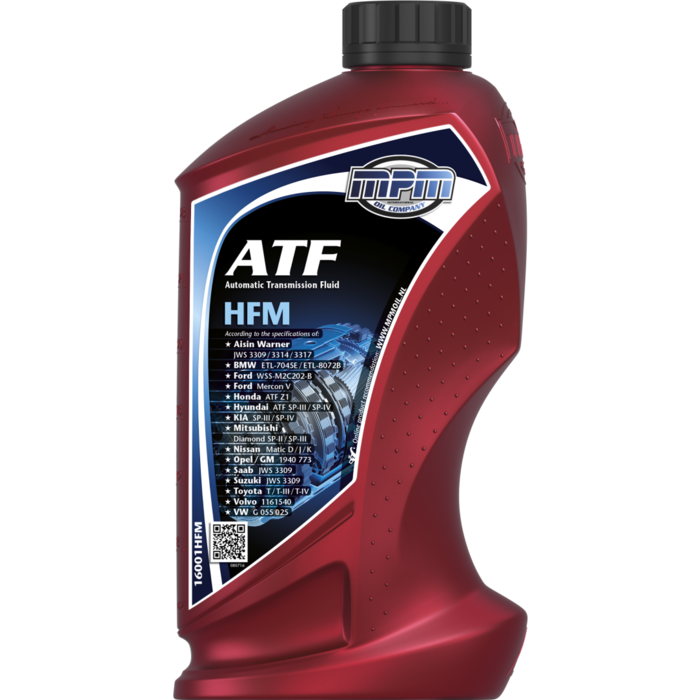 MPM ATF Automatische Versnellingsbakolie HFM | 1 Liter | 16001HFM