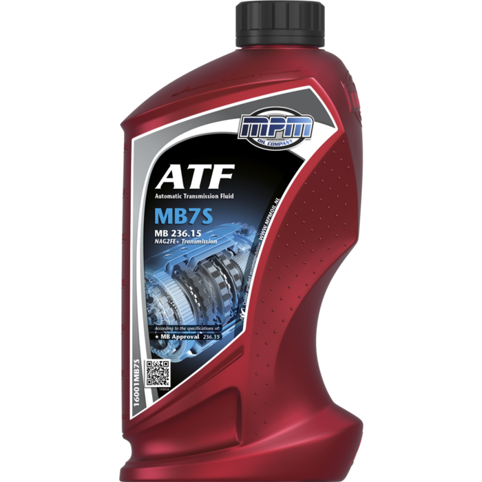 MPM ATF Automatische Versnellingsbakolie MB7S | 1 Liter | 16001MB7S