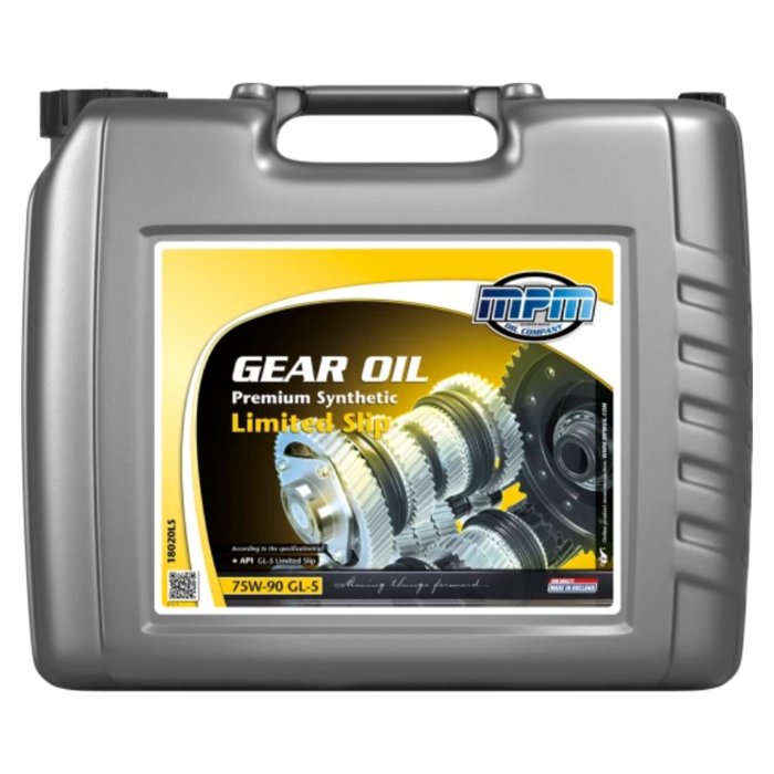 MPM Versnellingsbak Olie 75W90 GL5 Synthetisch Beperkte Slip | 20 Liter