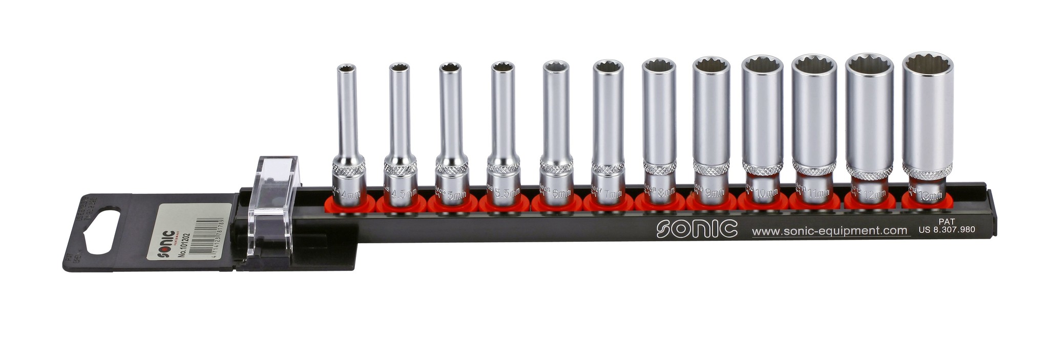 Sonic Doppenset E-torx 1/4" | 101002