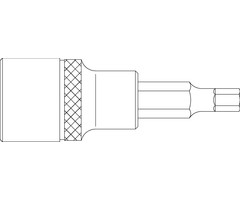 Sonic Dop inbus 1/4", 3 mm | 8143703