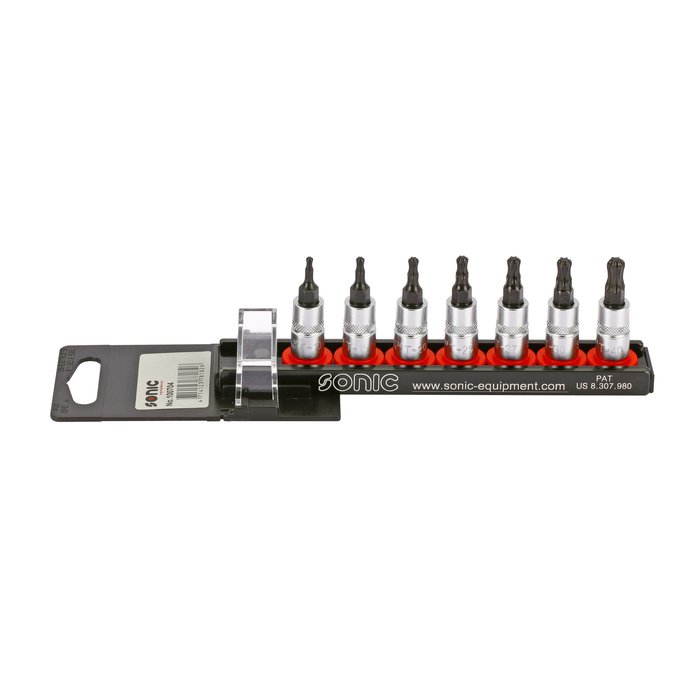 Sonic Doppenset torx kogelkop 1/4" | 100704