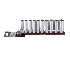 Sonic Doppenset zeskant 3/8" | lang | 201008