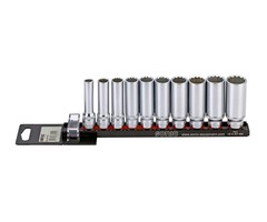 Sonic Doppenset twaalfkant 3/8" | lang | 201010