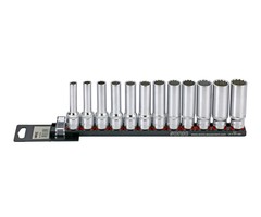 Sonic Doppenset twaalfkant 1/2" | lang | 301204