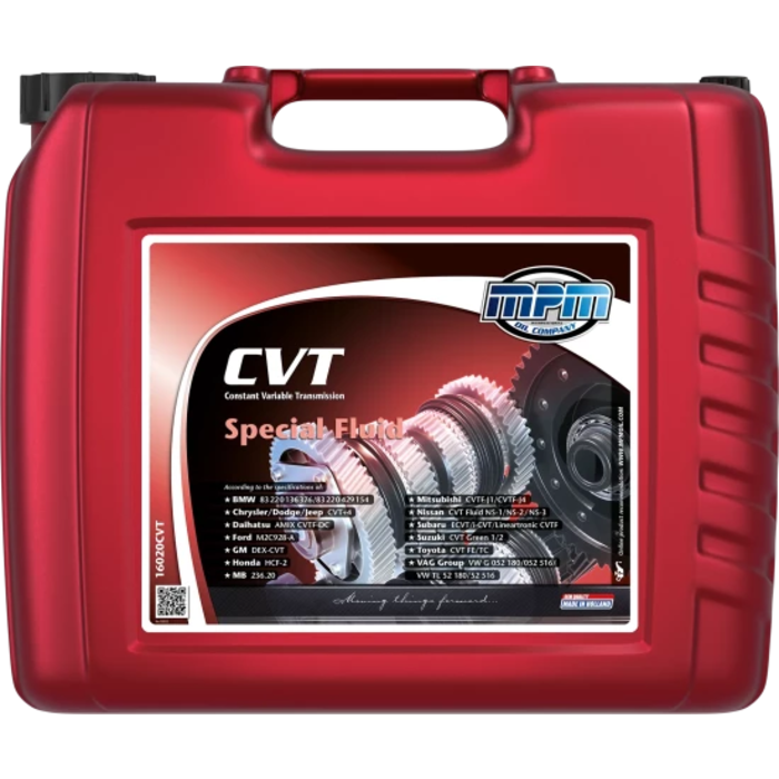 MPM Speciale CVT Versnellingsbakolie | 20 Liter | 16020CVT
