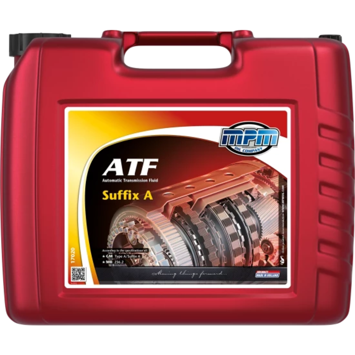 MPM ATF olie automaat Suffix A | 20 Liter | 17020