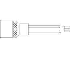 Sonic Dop veeltand lang XZN 1/2", 10 mm | 83814010