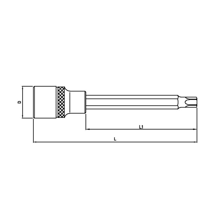 Sonic Dop veeltand lang XZN 1/2", 10 mm | 83880010