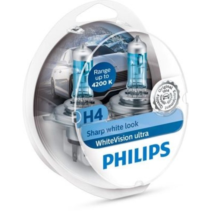 Philips H4 WHITEVISION ULTRA | 12342WVUSM