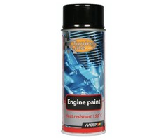 Motip Motorblokverf zwart | 400 ml spuitbus / spray | nummer 04092