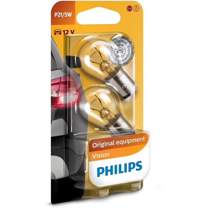 Philips P21/5W 12V 21W SET | 12499 BLS2