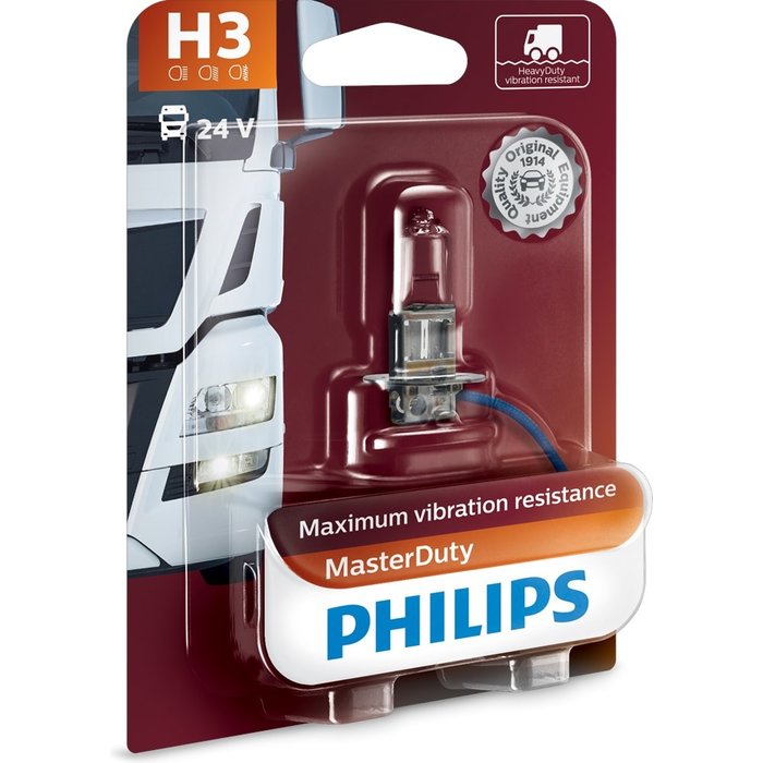 Philips H3 24V 70W MASTERDUTY | 13336 MDBLS