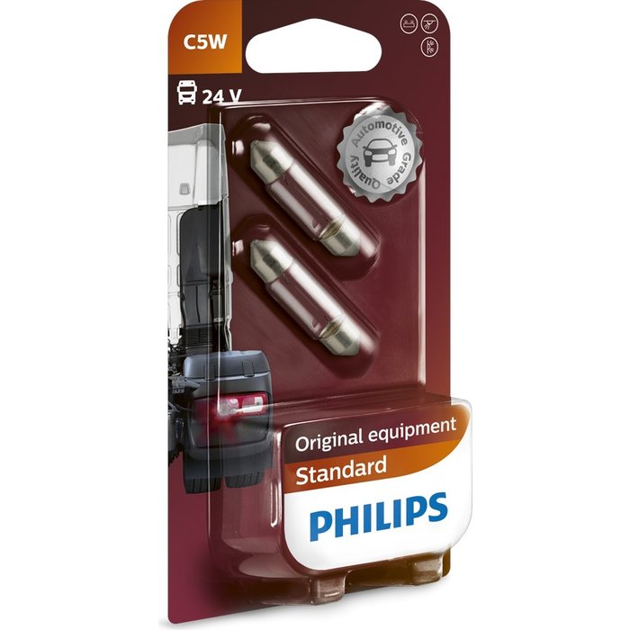 Philips C5W 24V 5W SET | 13844 BLS2