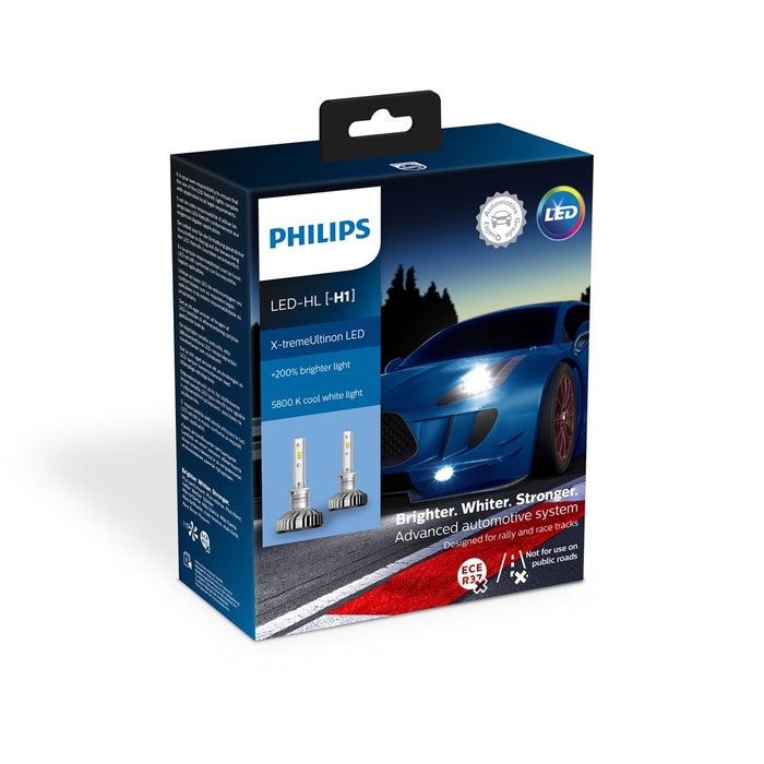 Philips LED H4 ULTINON PRO 9000 | 11342U90CWX2