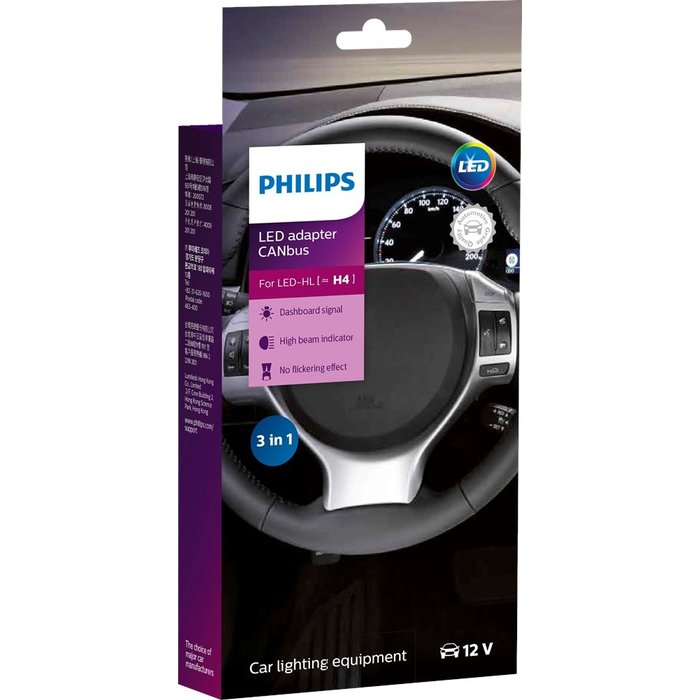 Philips H4 LED CANBUS ADAPTOR | 18960X2