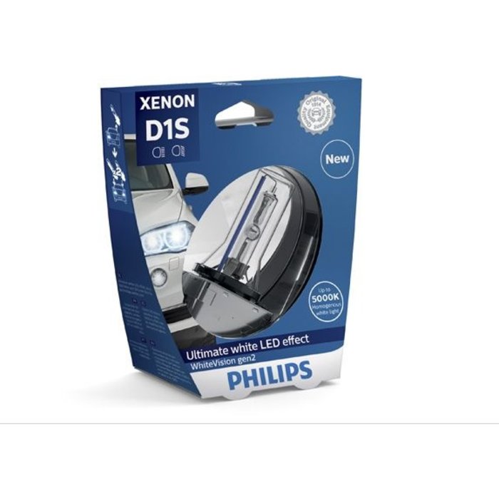 Philips D1S WHITE VISION GEN2 | 85415WHV2S1