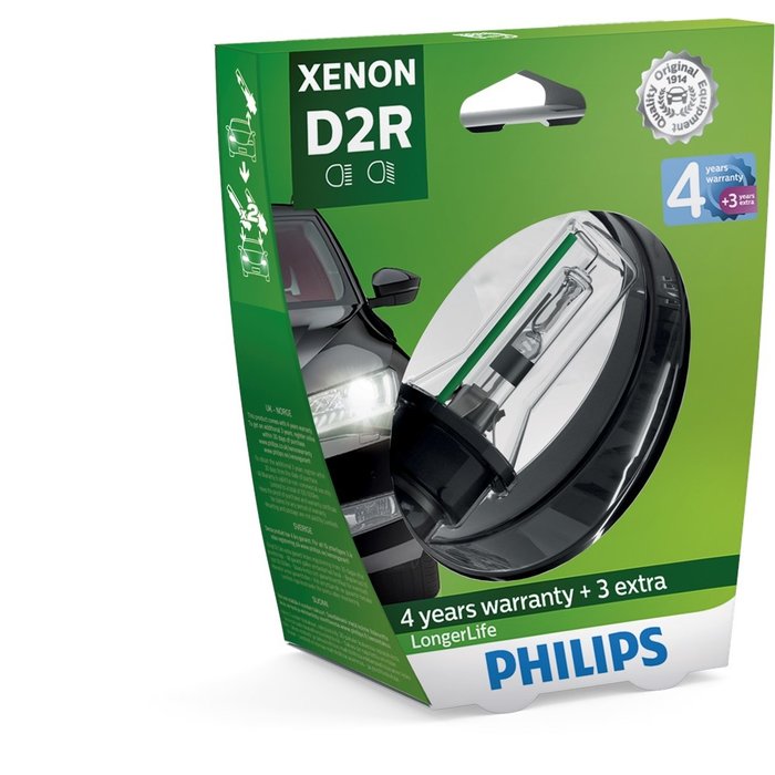 Philips XENON D2R LL BLISTER | 85126SYS1
