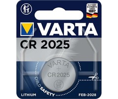 Varta batterijen KNOOPCELBATTERIJ VARTA CR2025