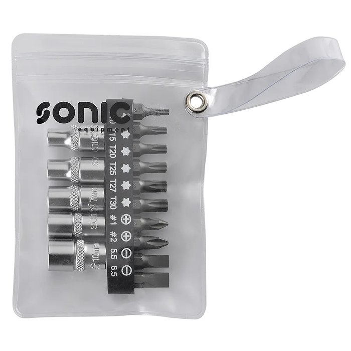 Sonic Flexibele schroevendraaierset met bithouders 19 delen | 601906