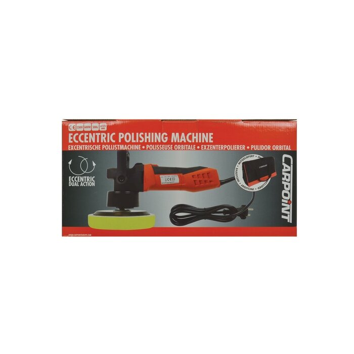 Carpoint Excentrische polijstmachine 230V 600W | 1717324