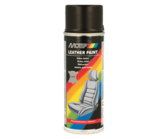 Motip Leer & Vinyl lak zwart | 200ml | 04230