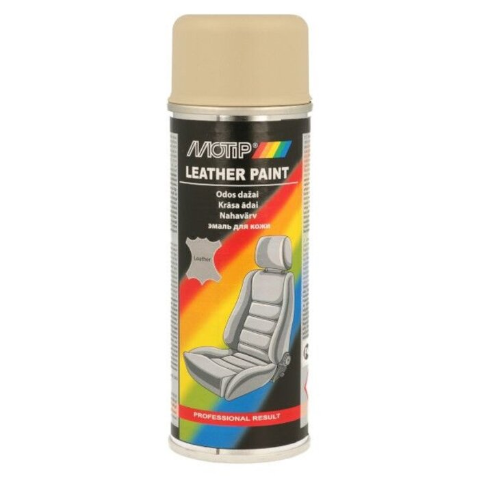 Motip Leer & Vinyl lak beige | 200ml | 04234