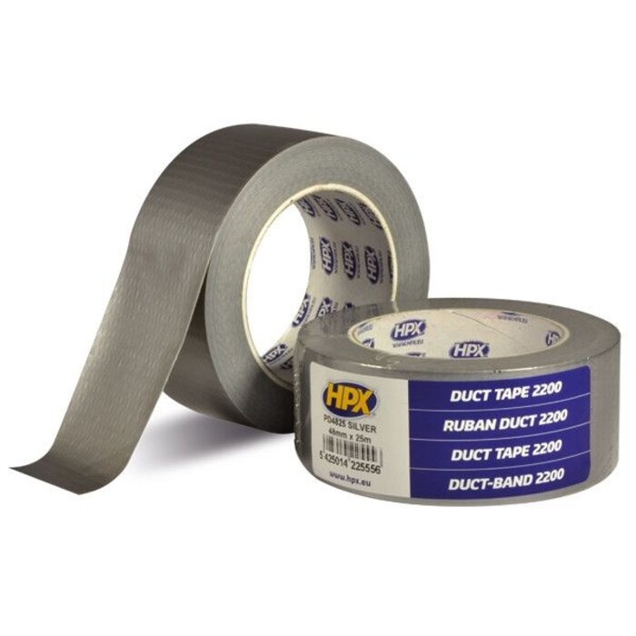 HPX Universele Reparatietape | Zilver | 50mm x 25m | ES5025