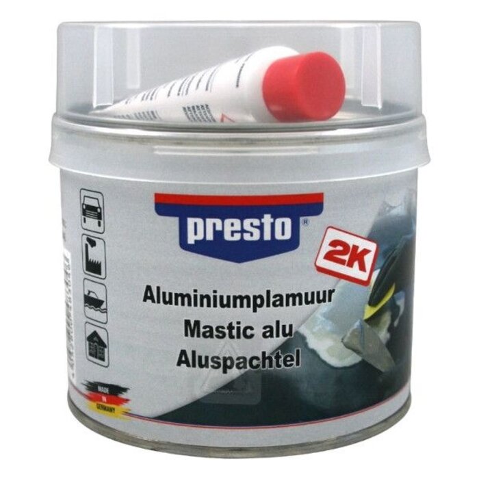 Presto Prestolith Aluminium/Metaal Plamuur - 1 kg
