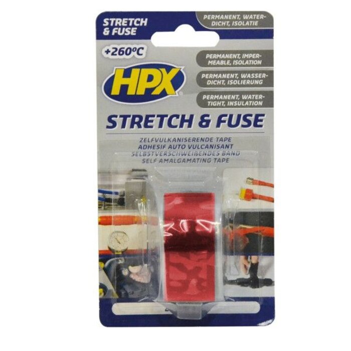HPX Stretch & Fuse Vulkaniserende Tape -  25mm X 3m